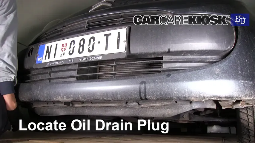 2008 Citroen C1 Advance 1.0L 3 Cyl. Huile Changer l'huile et le filtre à huile